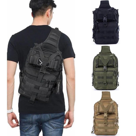 900D Tactical Military Shoulder Bag 20L Sling Backpack Army Chest Bag